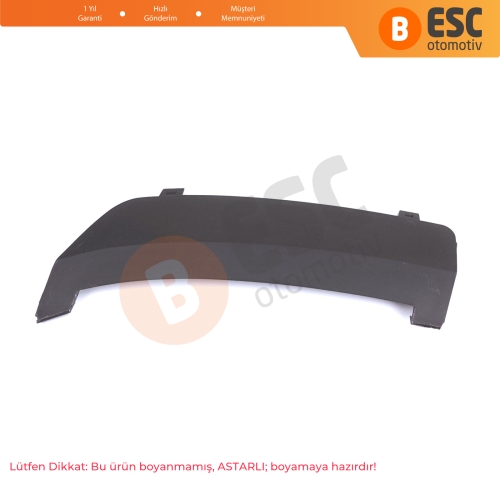 Ford Fiesta 2008-2017 İçin Arka Tampon Çeki Demir Kapağı 1531833
