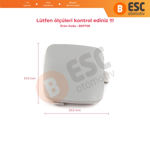 Ford Focus Sedan 2005-2008 İçin Arka Çeki Demir Kapağı 5M51F17K922BA