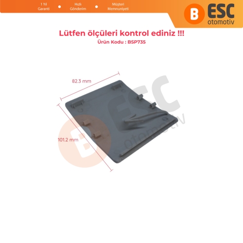 Ford Focus Sedan 98 01 İçin Arka Çeki Demir Kapağı 98ABF17K922CD