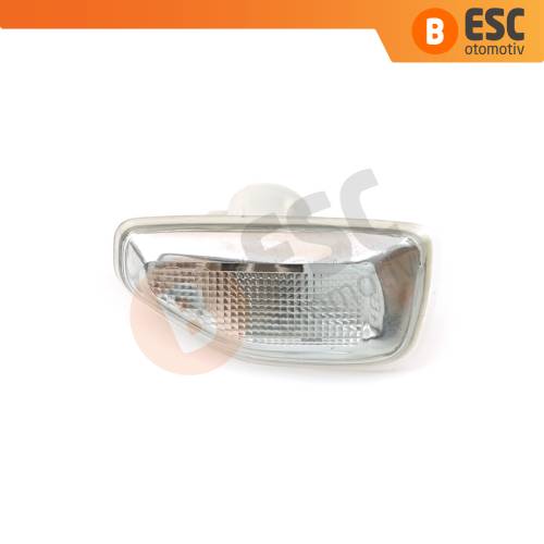 Dacia Sandero Logan İçin Beyaz Sol Yan Çamurluk Sinyal 261651140R
