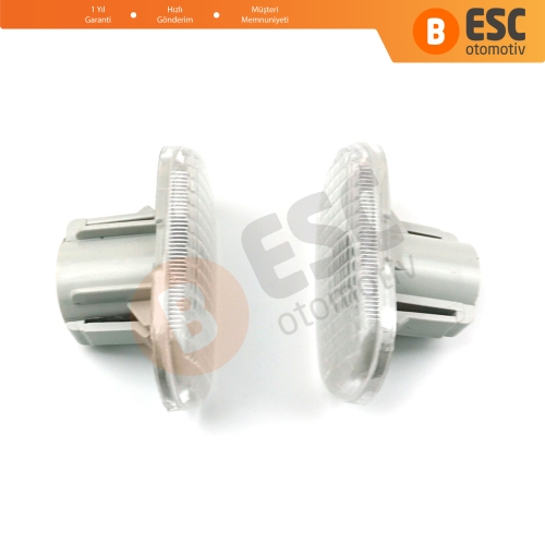 Renault Clio 2 İçin Yan Çamurluk Sinyali 8200257884 BEYAZ