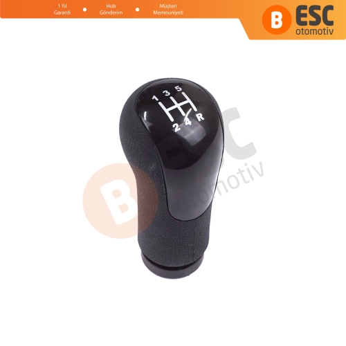 Ford Fiesta MK5 MK6 Fusion Transit Tourneo Connect MK1 2S6R7217AC İçin Siyah Renk 5 İleri Vites Topuzu