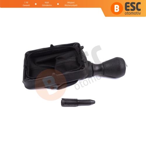 Peugeot 206 206+ İçin Siyah Vites Topuz Körük Seti 7588 PC