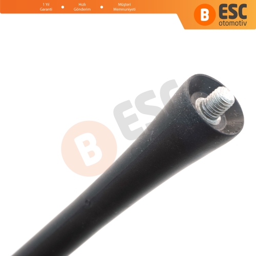 VW Seat Skoda Audi Opel Vauxhall 1J0035849A için Radyo Anten Çubuğu M5 5 mm