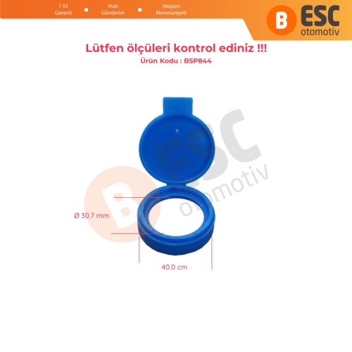 Fiat, Peugeot, Citroen İçin Cam Su Depo Kapağı 71740943