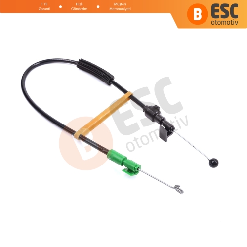 VW Transporter Multivan Caravelle T5 T6 Amarok 2H 7H1819835C İçin Kalorifer Kumanda Teli Yeşil Siyah 