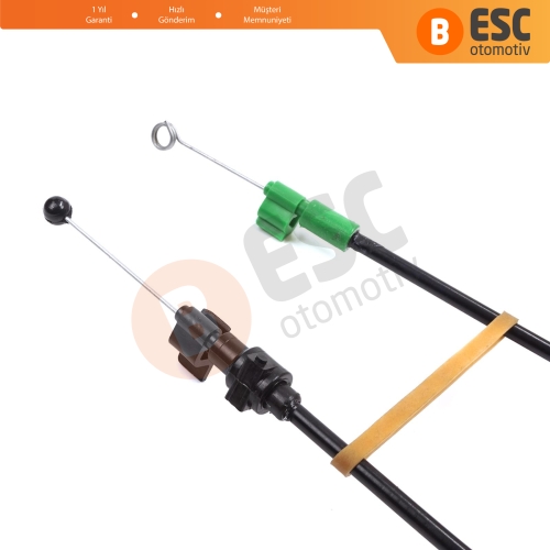 VW Transporter Multivan Caravelle T5 T6 Amarok 2H 7H1819835C İçin Kalorifer Kumanda Teli Yeşil Siyah 