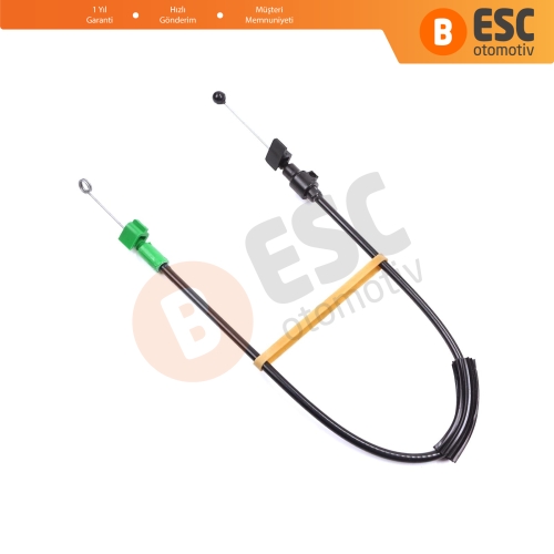 VW Transporter Multivan Caravelle T5 T6 Amarok 2H 7H1819835C İçin Kalorifer Kumanda Teli Yeşil Siyah 