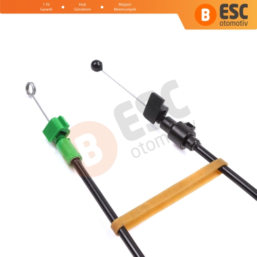 VW Transporter Multivan Caravelle T5 T6 Amarok 2H 7H1819835C İçin Kalorifer Kumanda Teli Yeşil Siyah 