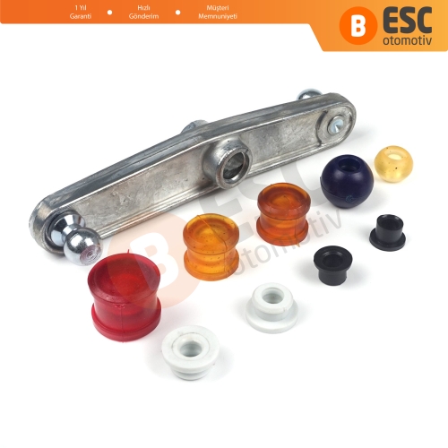 VW Transporter T4 MK4 Eurovan Caravelle 1990-2004 701711202 İçin Vites Çubuk Kol Burcu Tamir Seti