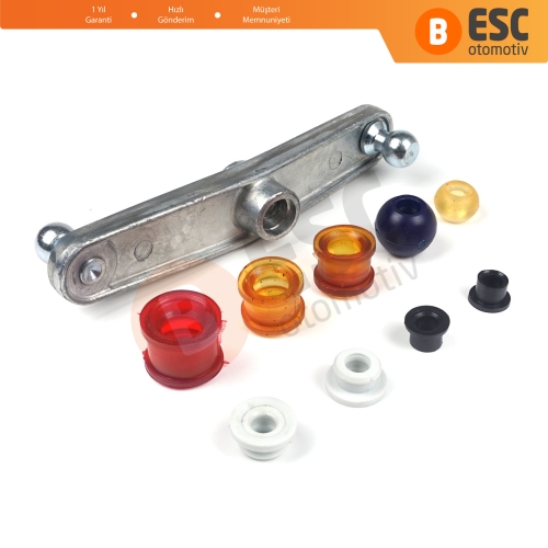 VW Transporter T4 MK4 Eurovan Caravelle 1990-2004 701711202 İçin Vites Çubuk Kol Burcu Tamir Seti