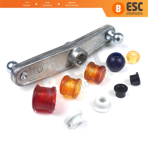 VW Transporter T4 MK4 Eurovan Caravelle 1990-2004 701711202 İçin Vites Çubuk Kol Burcu Tamir Seti