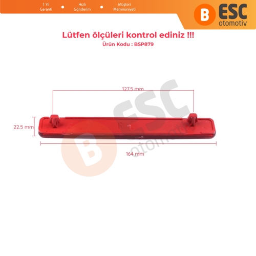VW Transporter T5 MK5 2003-2010 İçin Arka Tampon Reflektörü SAĞ 7E0945106