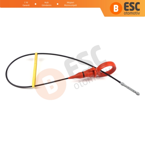 VW Audi Seat Skoda 03L115611H İçin Motor Yağ Ölçüm Çubuğu 520 mm