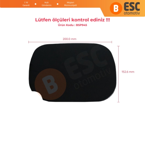 Renault Clio 3 HB İçin Yakıt Depo Kapağı 8200290088