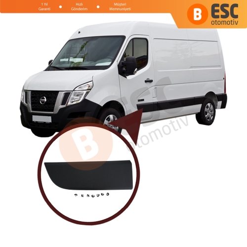 Renault Master MK3 Movano B NV400 için Ön Sol Kapı Çıtası 808210166R