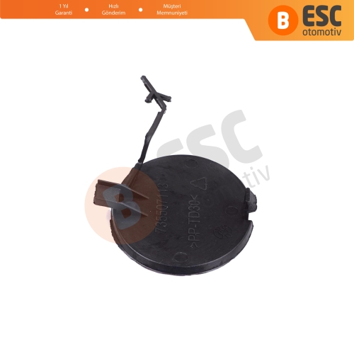 Fiat Punto Evo 2009-2018 için Ön Tampon Çeki Kapağı 735507113