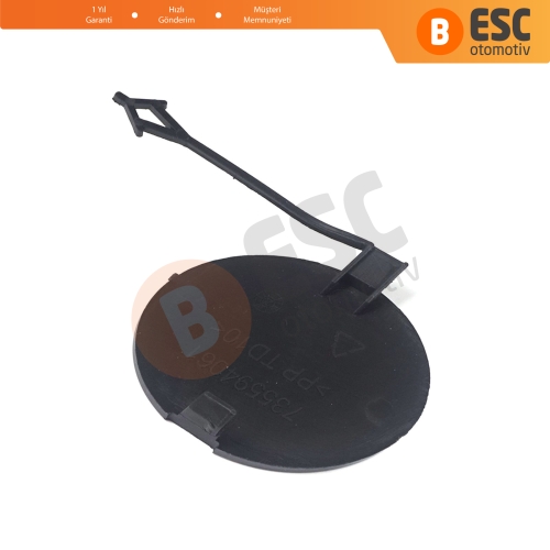 Fiat Doblo 2015-2020 için Ön Tampon Çeki̇ Demi̇r Kapaği 735615289