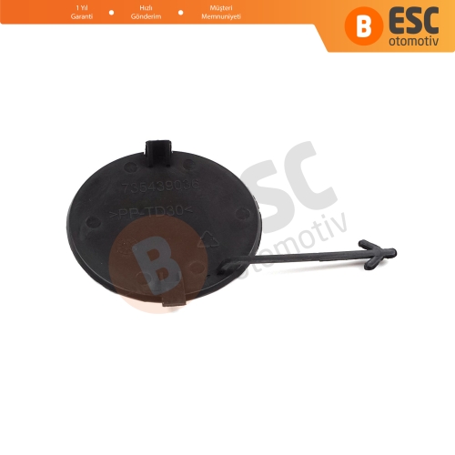 Fiat Linea 2007-2018 için Ön Tampon Çeki Kapağı 735439036