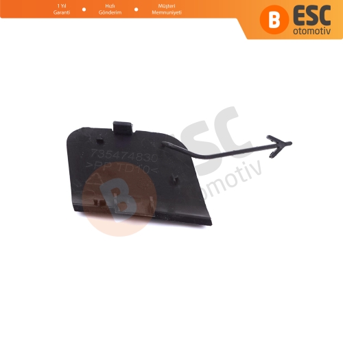 Fiat Doblo 2010-2015 için Ön Tampon Çeki̇ Demi̇r Kapaği 735516612