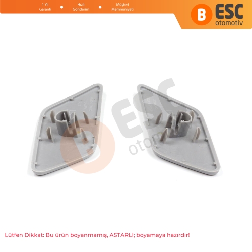 Toyota Corolla MK12 E210 için Far Yıkama Kapağı 85353 F4020, 85354 F4020