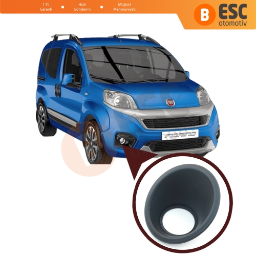 Fiat Fiorino Nemo Bipper için Ön Sis Far Çerçevesi SAĞ Siyah 7452TJ