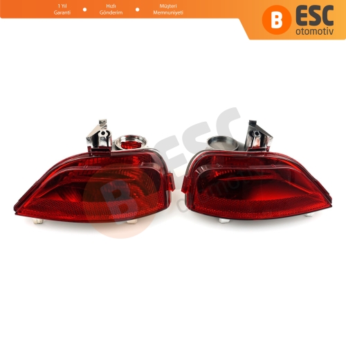 Renault Symbol 3 Sandero 2 Logan 2 Sedan için Arka Tampon Sis Farı 265605279R, 265854470R