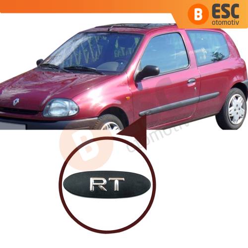Renault Kangoo 1 Clio 2 için Kapı Çıta RT Yazısı 7700422217