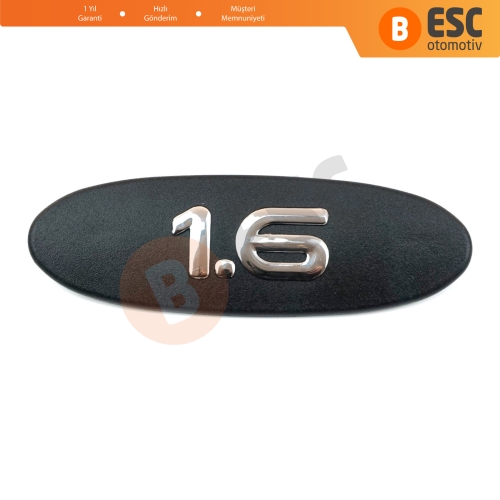 Renault Clio için 1.6 Monogram Amblem Çıta Yazısı