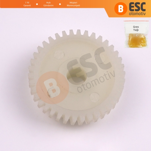 Porsche 911 Mercedes W163 C208 A208 Nissan Primera P12 Altima L31 için Sunroof Motor Tamir Dişlisi 38 Diş