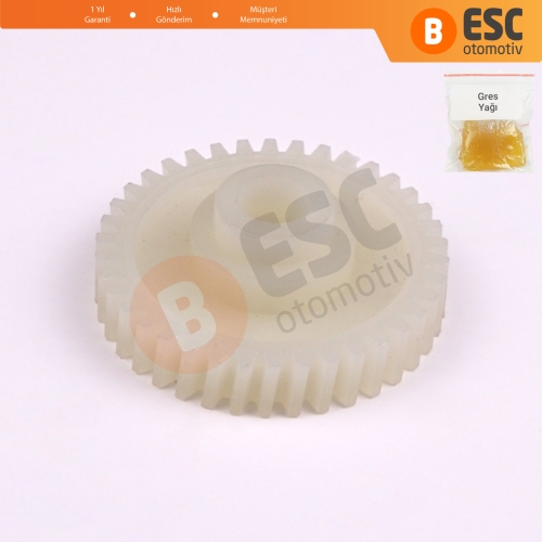 Porsche 911 Mercedes W163 C208 A208 Nissan Primera P12 Altima L31 için Sunroof Motor Tamir Dişlisi 38 Diş