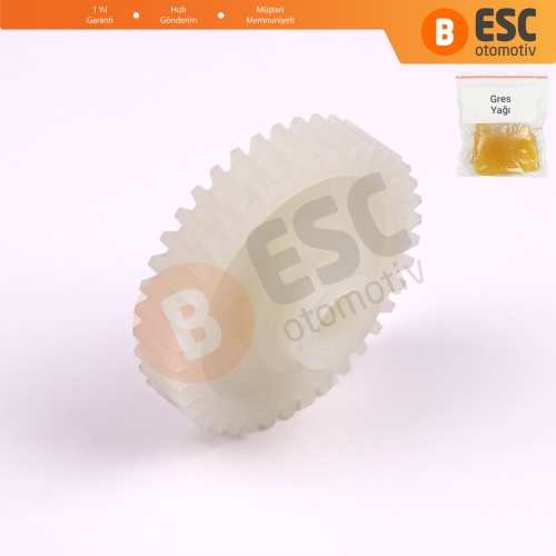 Porsche 911 Mercedes W163 C208 A208 Nissan Primera P12 Altima L31 için Sunroof Motor Tamir Dişlisi 38 Diş