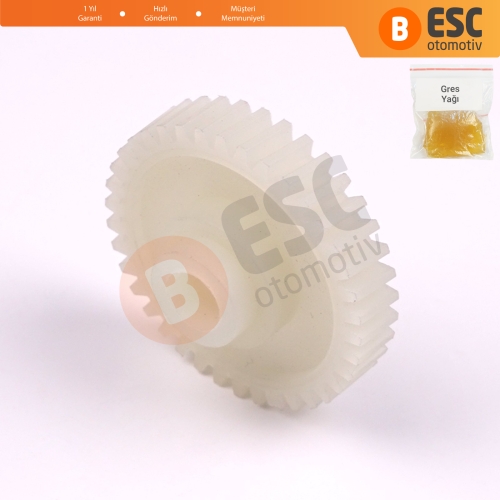 Porsche 911 Mercedes W163 C208 A208 Nissan Primera P12 Altima L31 için Sunroof Motor Tamir Dişlisi 38 Diş