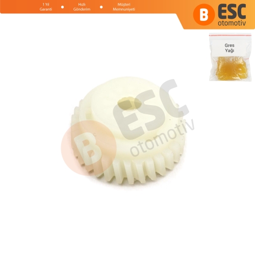 Citroen C3 FC Toyota Avensis T22 Corona T21 Zafira A Porsche 911 Mercedes W163 C208 A208 Nissan Primera P12 Altima L31 için Sunroof Motor Tamir Dişlisi 30-Diş