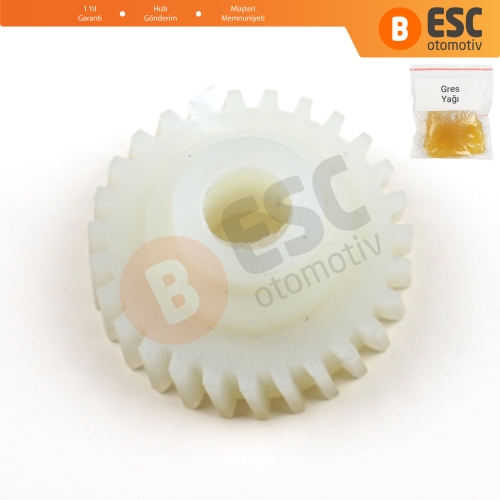 Citroen C3 FC Toyota Avensis T22 Corona T21 Opel Zafira A için Sunroof Motor Tamir Dişlisi 27 Diş