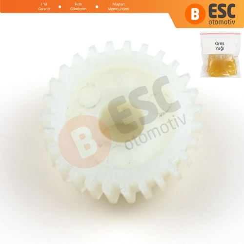 Citroen C3 FC Toyota Avensis T22 Corona T21 Opel Zafira A için Sunroof Motor Tamir Dişlisi 27 Diş