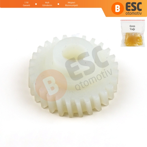 Citroen C3 FC Toyota Avensis T22 Corona T21 Opel Zafira A için Sunroof Motor Tamir Dişlisi 27 Diş