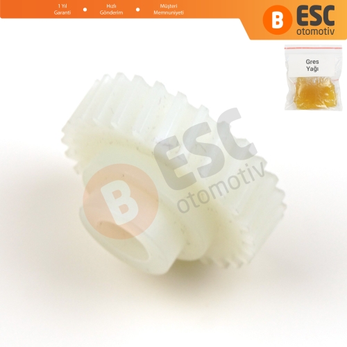 Citroen C3 FC Toyota Avensis T22 Corona T21 Opel Zafira A için Sunroof Motor Tamir Dişlisi 27 Diş