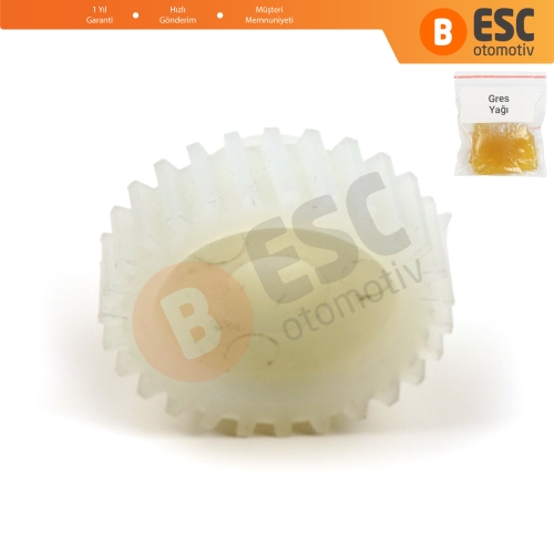 Citroen C3 FC Toyota Avensis T22 Corona T21 Opel Zafira A için Sunroof Motor Tamir Dişlisi 27 Diş