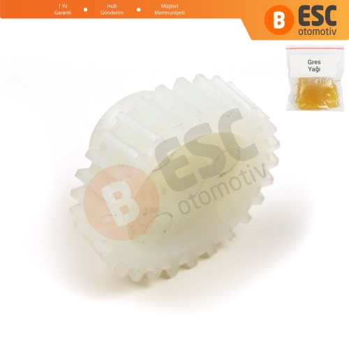 Citroen C3 FC Toyota Avensis T22 Corona T21 Opel Zafira A için Sunroof Motor Tamir Dişlisi 27 Diş