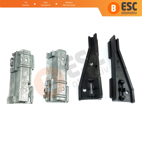 BMW 3 E91 5 E61 X3 E83 X5 E53 E70 Cullinan RR31 54138408062 İçin 4 Parça Sunroof Ray Kızak Tamir Seti