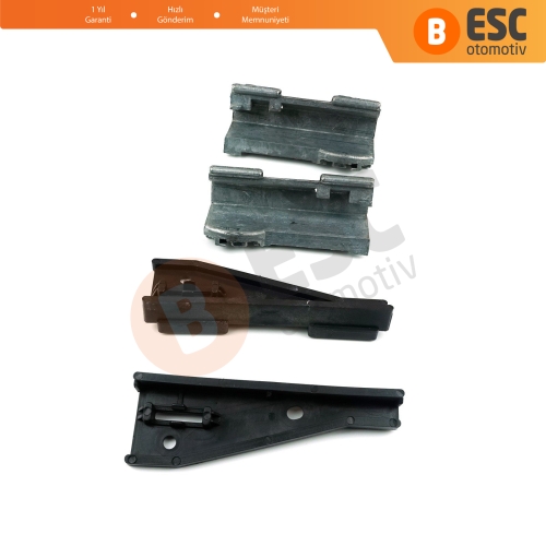 BMW 3 E91 5 E61 X3 E83 X5 E53 E70 Cullinan RR31 54138408062 İçin 4 Parça Sunroof Ray Kızak Tamir Seti