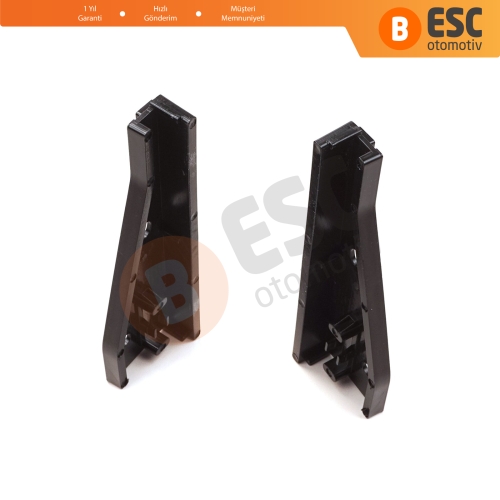 BMW 5 E39 X3 E83 X5 E53 E70 İçin Panoramic Roof Sunroof 2 Parça Plastik Tamir Seti