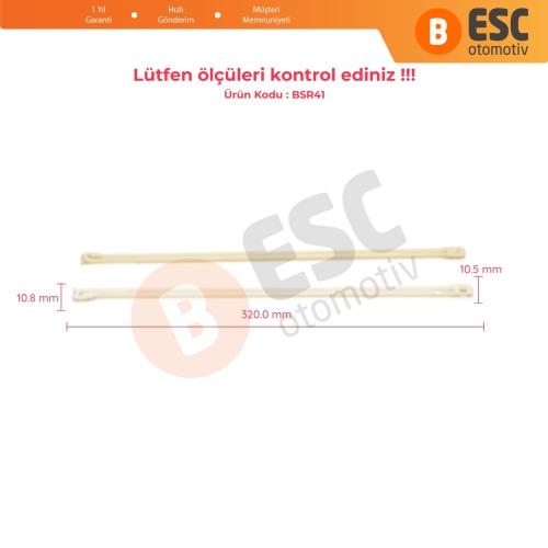 Renault Clio MK2 BB CB SB Scenic MK2 JM Megane MK1 Coupe 7701367848 İçin 1 Çift Sunroof Kaldırma Kızak Bağlantı Çıtası