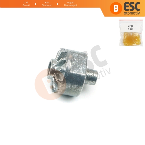 Citroen C3 FC Toyota Avensis T22 Corona T21 Zafira A Porsche 911 Mercedes W163 C208 A208 Nissan Primera P12 Altima L31 için Sunroof Motor Tamir Metal Dişlisi