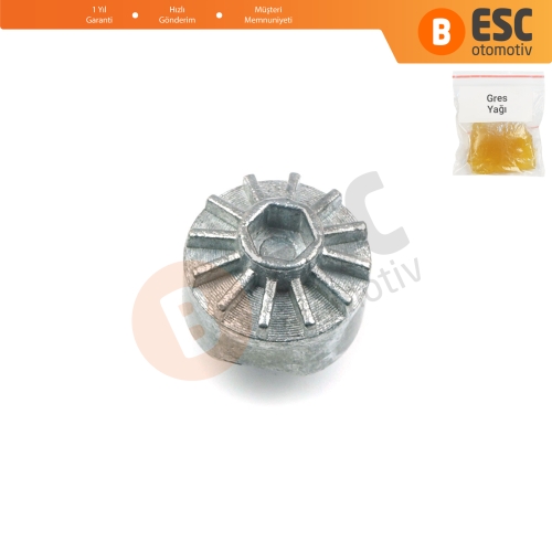 Citroen C3 FC Toyota Avensis T22 Corona T21 Zafira A Porsche 911 Mercedes W163 C208 A208 Nissan Primera P12 Altima L31 için Sunroof Motor Tamir Metal Dişlisi