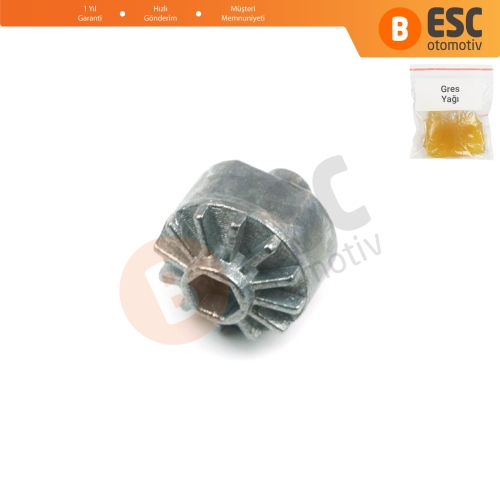 Citroen C3 FC Toyota Avensis T22 Corona T21 Zafira A Porsche 911 Mercedes W163 C208 A208 Nissan Primera P12 Altima L31 için Sunroof Motor Tamir Metal Dişlisi