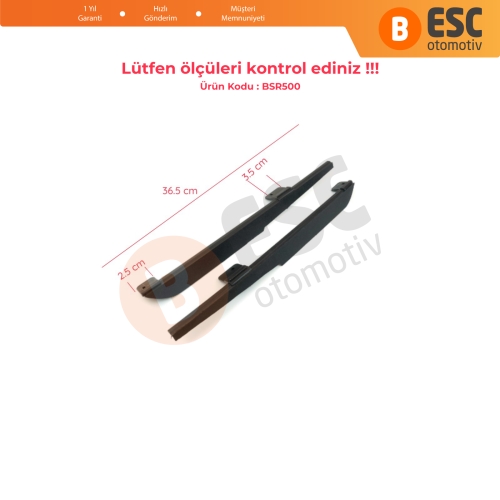 Mercedes E Class W124 S124 C124 1993-1997 İçin Sunroof Rüzgar Deflektör Kapağı