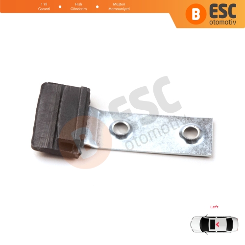 BMW 3 Serisi E46 2003-2006 Makyajlı Kasa 54137134516 için 1 Adet Sunroof Perde Güneşlik Sol Kayar Kızak Çıta Bakalit Klipsi