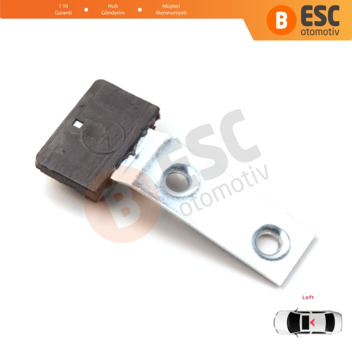 BMW 3 Serisi E46 2003-2006 Makyajlı Kasa 54137134516 için 1 Adet Sunroof Perde Güneşlik Sol Kayar Kızak Çıta Bakalit Klipsi